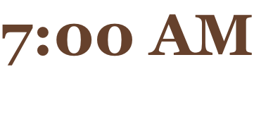 7:00 AM